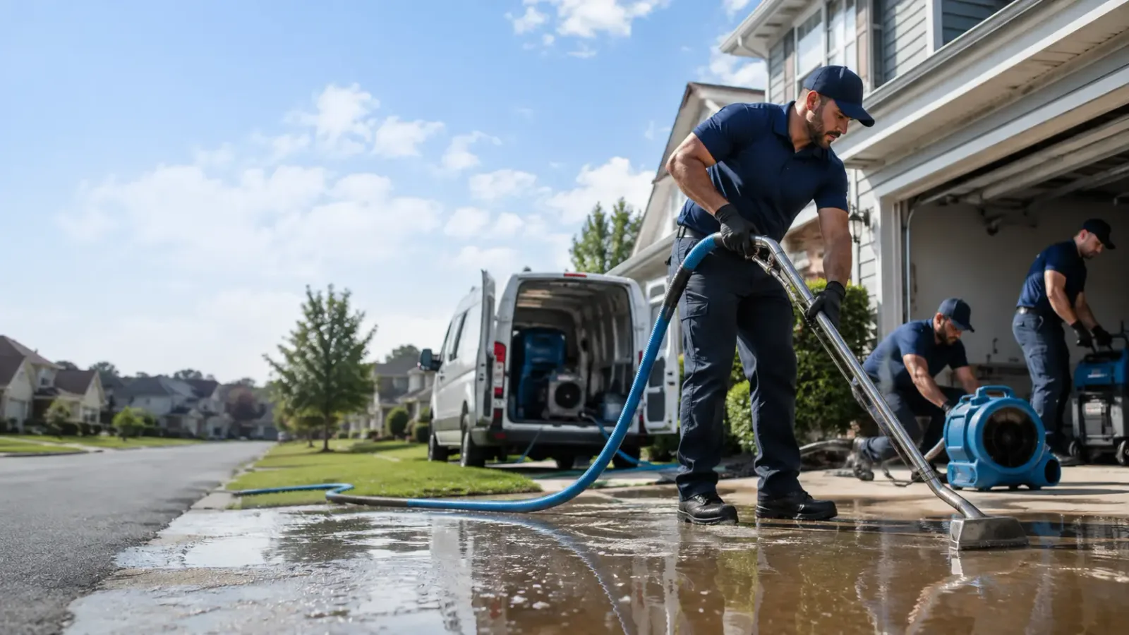 Flood Damage Restoration in Granby, MA